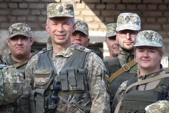 Привітання командувача Сухопутних військ Збройних сил України з Днем піхоти 