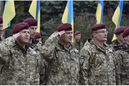 Українські десантники відзначають своє професійне свято