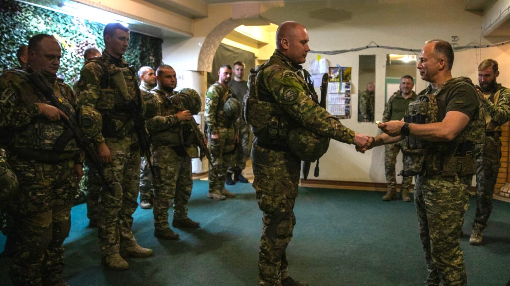 Військовики бригади Лють отримали нагороди за Кліщіївку