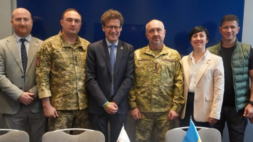Перший заступник Міністра оборони України зустрівся з делегацією Женевського міжнародного центру гуманітарного розмінування