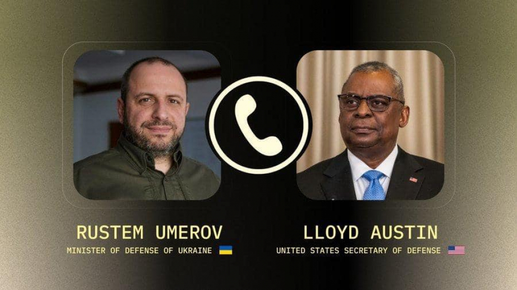 Міністр оборони Рустем Умєров провів телефонну розмову з міністром оборони США