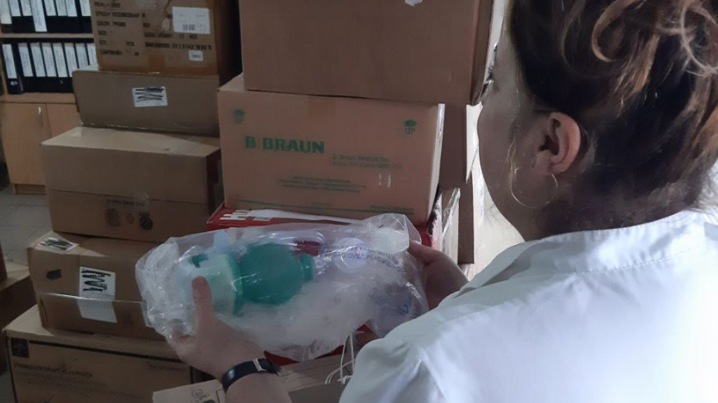 Сумська лікарня отримала медичний вантаж гуманітарного призначення