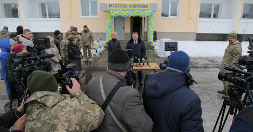 Військові 92-ої бригади отримали нові квартири в новобудові