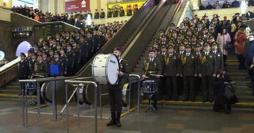 Понад 200 військових музикантів взяли участь у виступі до 101 річниці Бою під Крутами