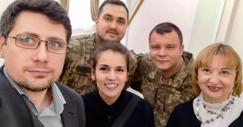 Міністр оборони України Степан Полторак привітав представників Армія фм з Днем військового журналіста