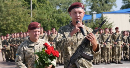 Півтисячі військових ДШВ склали присягу на вірність українському народові