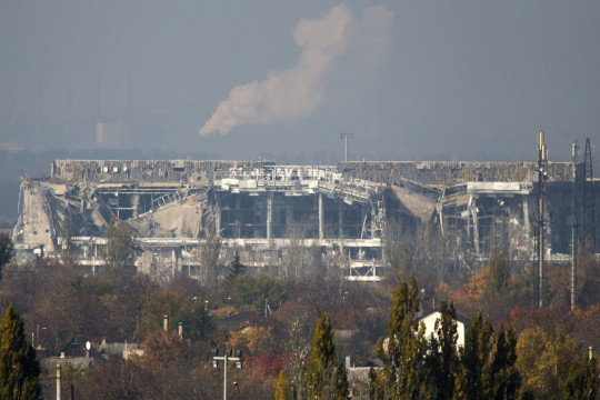 Бої поблизу Донецького аеропорту в жовтні 2014 року