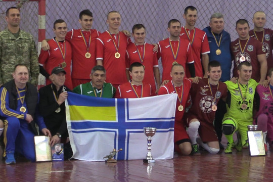 Визначені переможці чемпіонату Збройних сил України з футзалу