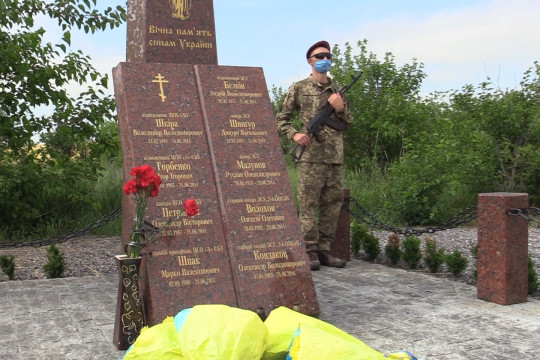 Військові вшанували пам’ять загиблих побратимів