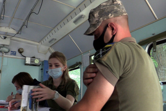 В ЗС України триває вакцинальна кампанія