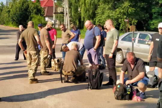 На Київщині розпочалися збори резервістів