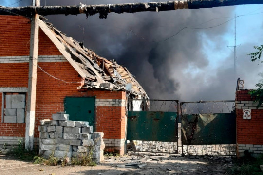 Російсько-окупаційні війська здійснили обстріл цивільної інфраструктури Авдіївки