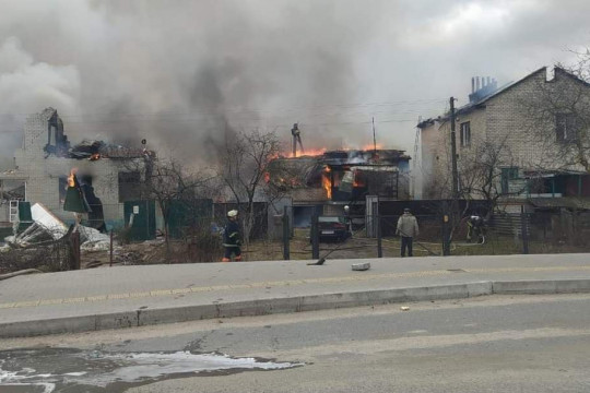 Бомбардування житлових кварталів Чернігова – злочини проти людяності