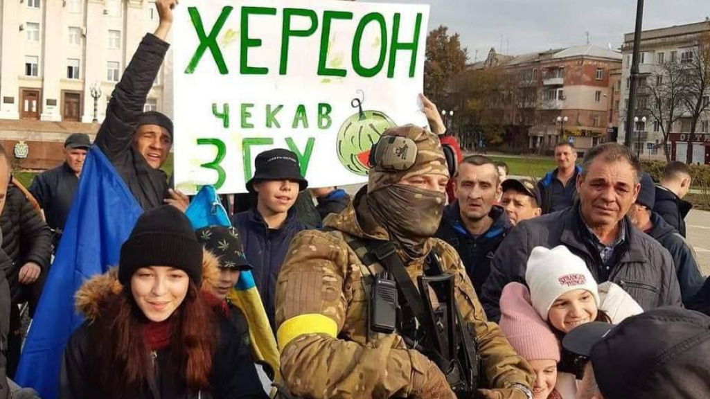 Українці деокуповують південь своєї країни (ВІДЕО)