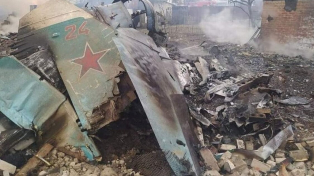 ЗС України збили російський бомбардувальник Су-24М на Бахмутському напрямку