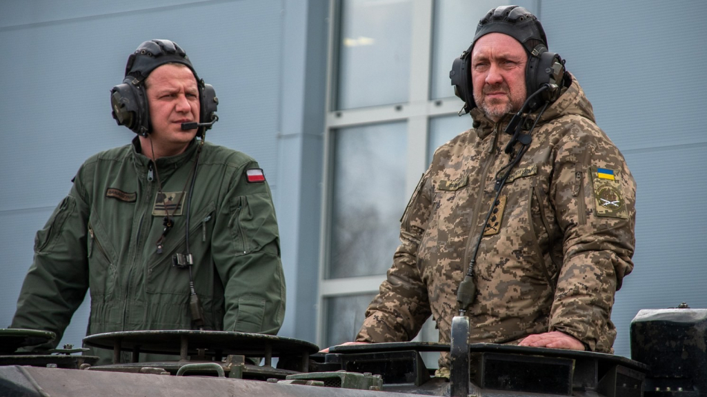 Олександр Павлюк особисто випробував міць танка Leopard 2