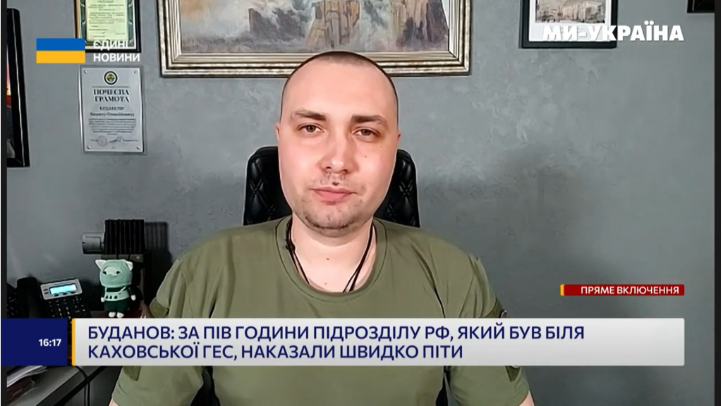 Кирило Буданов розкрив деталі російського теракту на Каховській ГЕС