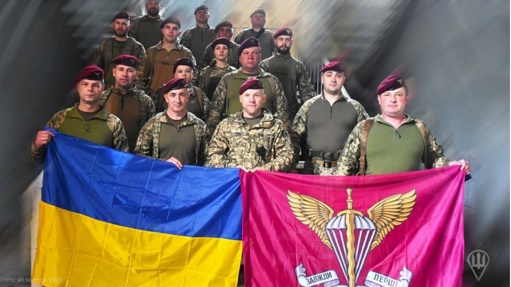 Командувач ДШВ ЗС України відзначив десантників 46-ї окремої аеромобільної бригади