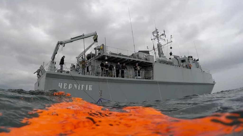 Кораблі ВМС тренуються з використанням дронів